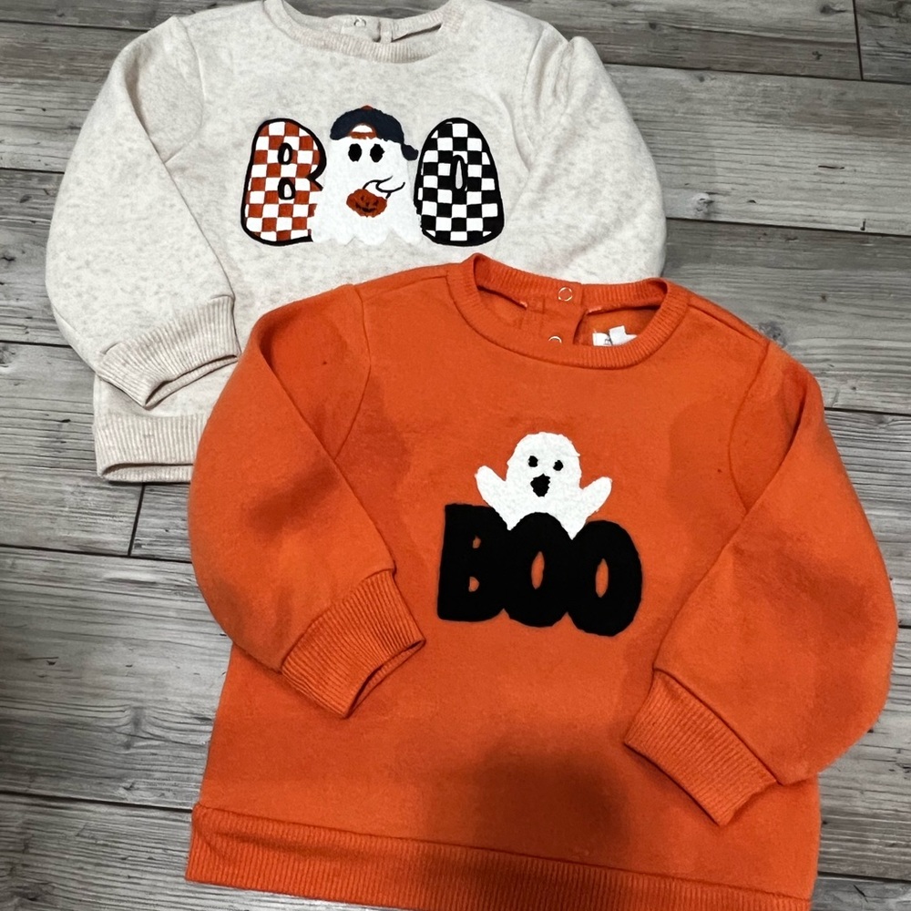 Ghost Boo Kids Sweatshirts 24Months